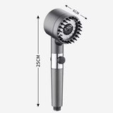 Shower Filter Four Modes Bathroom Accessories Head Massage Showerhead Replete for Shower Heads Knobs Showers Parts Fixture Home