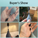 Ear Pressure Tool Portable Ear Pressure Relief Suction Device Wih 3 Sizes of Earplugs Inner Ear Pressure Relief Tool for Headach