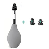 Ear Pressure Tool Portable Ear Pressure Relief Suction Device Wih 3 Sizes of Earplugs Inner Ear Pressure Relief Tool for Headach